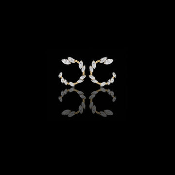 Petite Moissanite Diamond Stud Earrings Round Cut Stackable and Perfect for Love