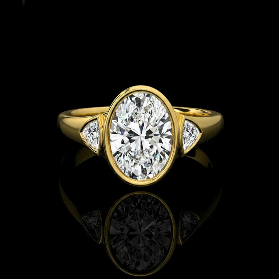 Lab Diamond Anniversary Ring