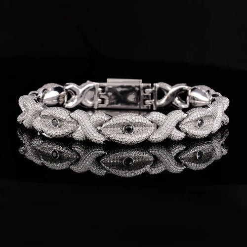 Moissanite Hip Hop Bracelet