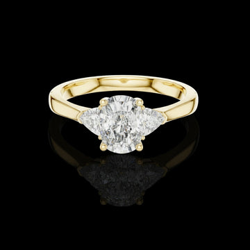 1.00 CT stylish Moissanite Cushion Cut Diamond Ring For Kind Hours