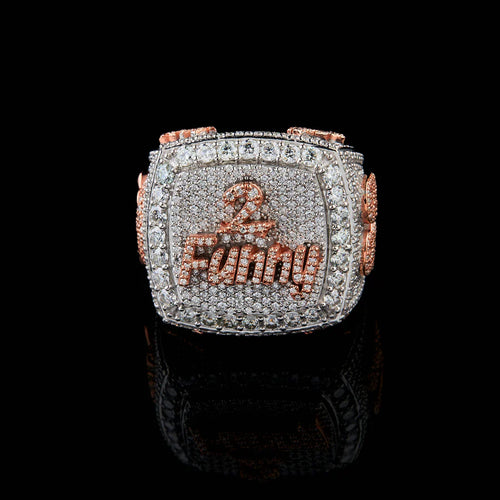 Lab Grown Hip Hop Ring