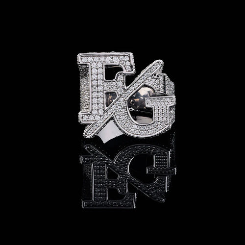 Moissanite Hip Hop Ring
