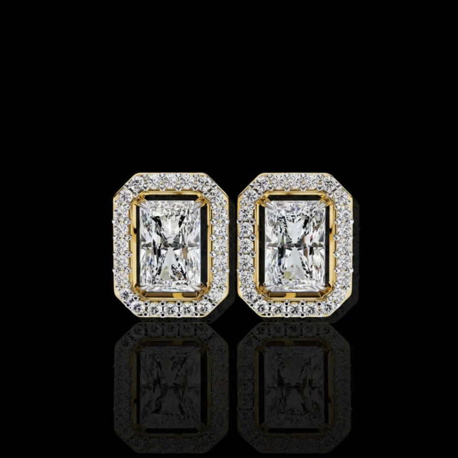 Moissanite Fine Jewelry Earring