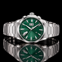 Sound Of Nature Guilloche Dial Green Titanium Chiming Limited Edition Automatic Watch