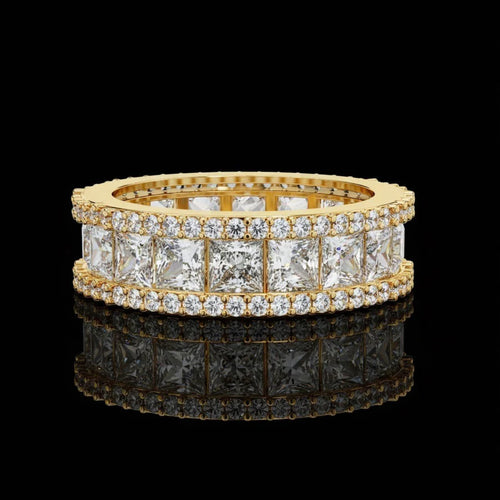 Moissanite Eternity Ring