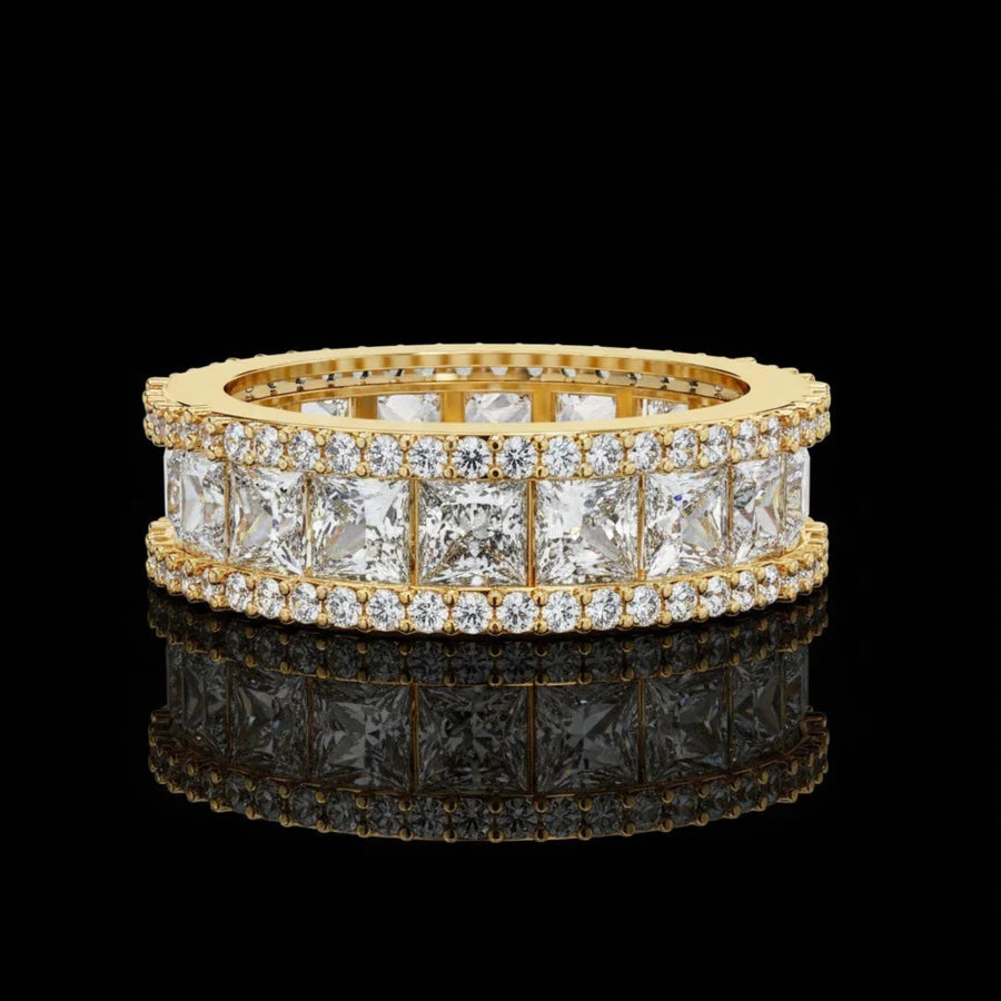 Moissanite Eternity Ring