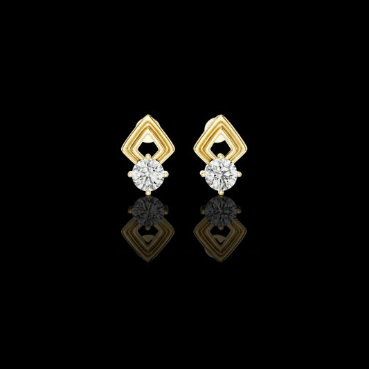 2.50 TCW Elegant Geometric Moissanite Round Brilliant Diamond For Modern Everyday Luxury