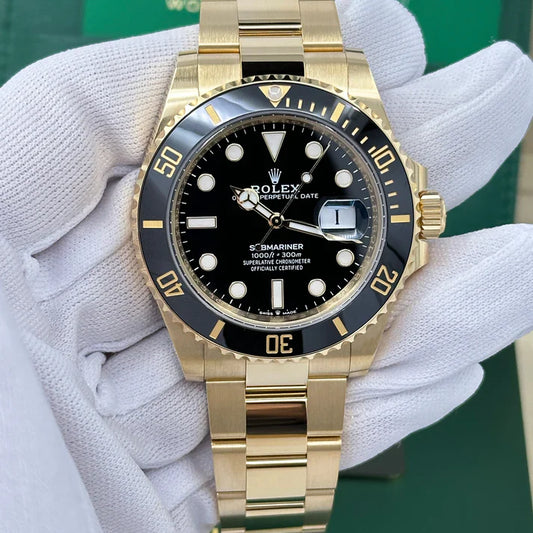 Black Diver Automatic Watch with Ceramic Bezel & Date Display
