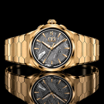 Meteorite Dial Rose Gold Titanium Chiming Limited Edition Automatic Watch