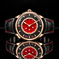 Casino Series Red Rose Gold Sic Bo Automatic Watch
