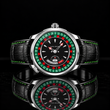 Casino Series Silver European Roulette Automatic Watch