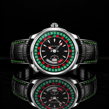 Casino Series Silver European Roulette Automatic Watch