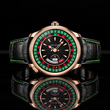Casino Series Rose Gold European Roulette Automatic Watch