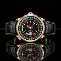 Casino Series Rose Gold European Roulette Automatic Watch
