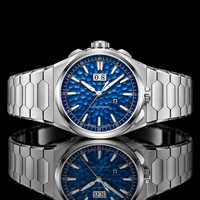 Sound Of Nature Big Date Ocean Blue Hammer Chiming Limited Edition Automatic Watch
