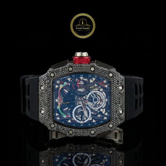 Luxury watch with intricate design 