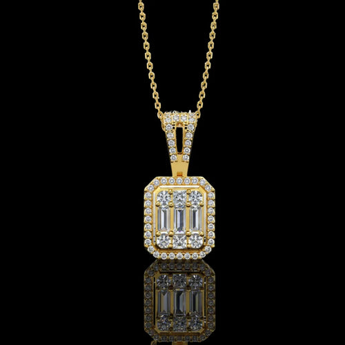 Moissanite Fine Jewelry Pendant