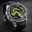 Craftmanship Series Silver Enamel Chiming Snake Limited Edition Automatic Watch