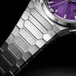 Sound Of Nature Guilloche Dial Purple Titanium Chiming Limited Edition Automatic Watch