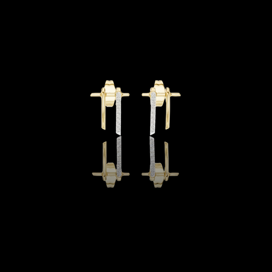 0.13 TCW Minimalist Luxury Moissanite Diamond Drop Stud Fine Earrings for Women