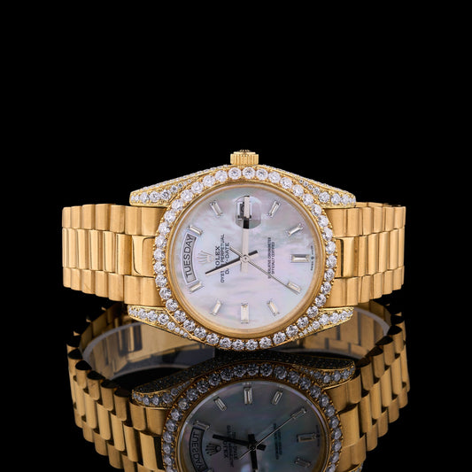 Moissanite Diamond Heritage Collection Luxury Diamond Watch Set