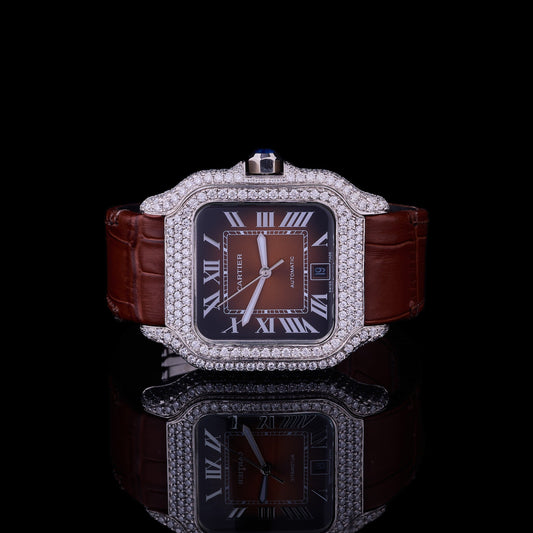 Moissanite Diamond Prestige Collection Diamond-Set Luxury Timepieces with Timeless Elegance and Exceptional Craftsmanship