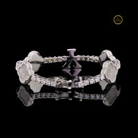 Sparkling Heart Lab Grown Diamond Tennis Bracelet for Everyday Wear