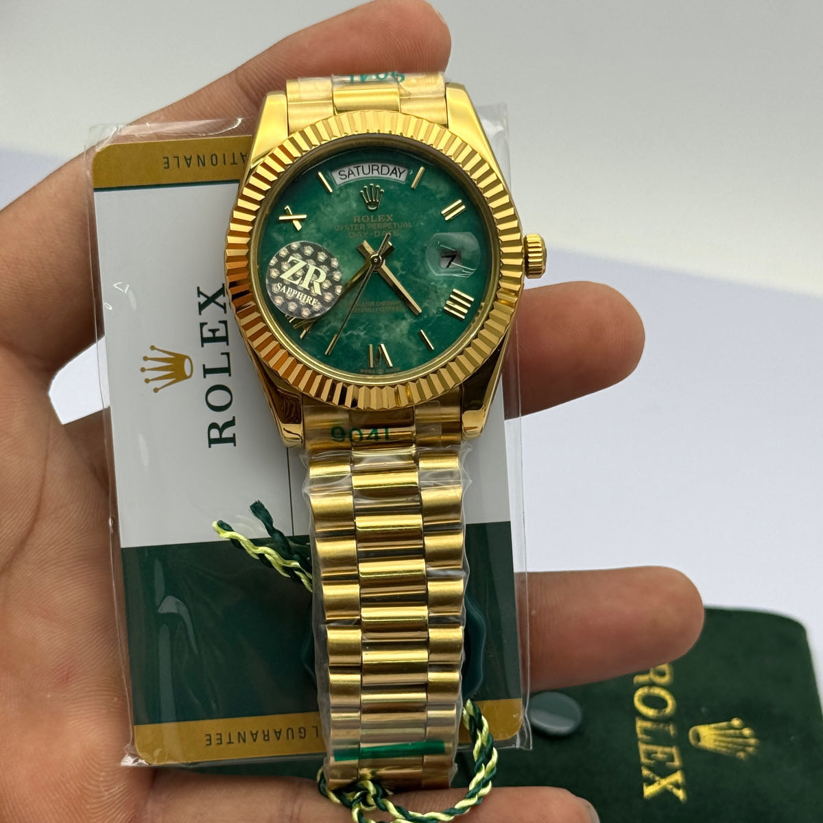 Luxury Gold & Rose Gold Day-Date Watches Elegant Color Dials & Premium Watch