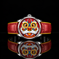 Fun Series Red Lion Dance Automatic Watch