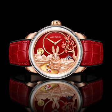 Craftmanship Series Rose Gold Rabbit Limited Edition Automatic watch