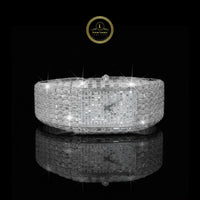 Baguette Cut Full Iced-Out Diamond Luxury Watch The Ultimate Statement of Power and Precision