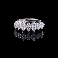 0.80 TCW Expertly Crafted Moissanite Round Diamond Ring Jewelry For Women's Special Gift