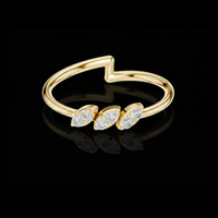 Nature Inspire Lab Grown Diamond Minimal Ring For Women
