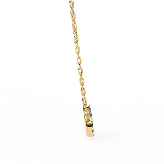 0.32 TCW Affordable Symbol of Endless Love Moissanite Diamond Pendant for Women