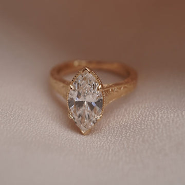 2.45 CT Iconic Lab Grown Marquise Cut Luxury Engagement Ring That Steals Every Look