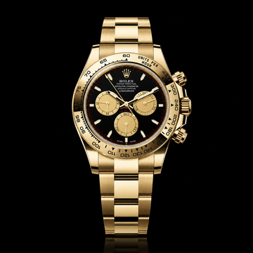 Black Reverse Panda Chronograph Tachymeter Sports Watch
