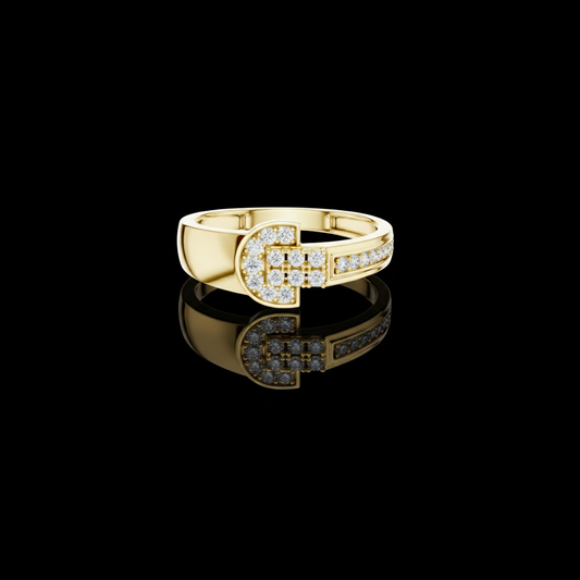 0.25 TCW Fantastic Round Lab Grown Diamond Cluster Design with Side Pave Stones Ring Premium Statement Jewelry