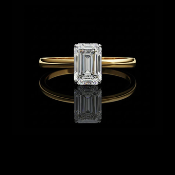 1.20 TCW Designer Lab Grown Emerald Cut Mesmerizing Design For Every Occasions