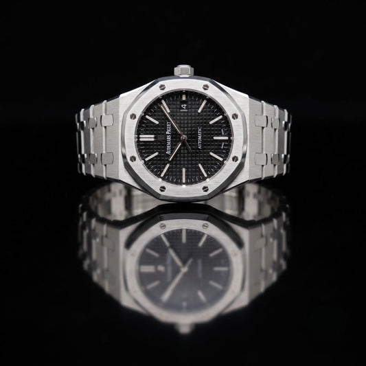 Stainless Steel Blue Dial Automatic Luxury Sports Watch