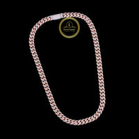 Iced Out Spherical Bead Choker Necklace Encrusted with Brilliant Cut Lab Grown Diamonds