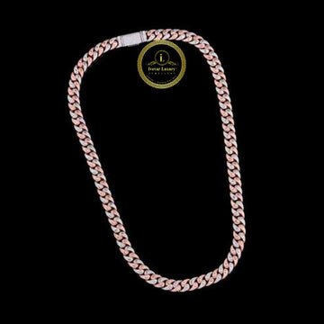 Iced Out Spherical Bead Choker Necklace Encrusted with Brilliant Cut Lab Grown Diamonds