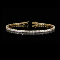 Emerald Lab Diamond Tennis Bracelet A Modern Masterpiece of Sparkle