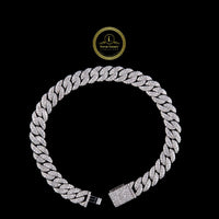 Custom Diamond Cuban  Bracelet - GRA Certified Moissanite Jewelry