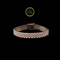 Luxury Moissanite Diamond Unisex Stylish Friendly Diamond Bracelet by Ivevar