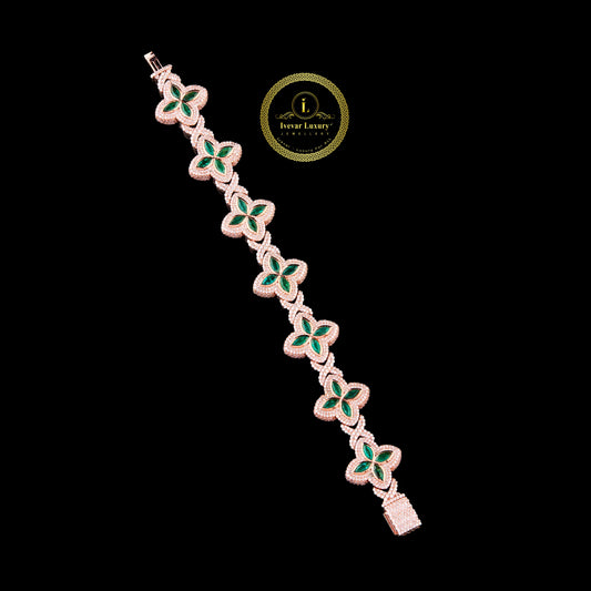 Sparkling Lab-Made Diamond Bracelet – Timeless Elegance By Ivevar