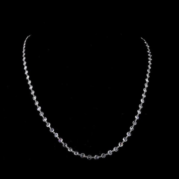 14K Gold Handcrafted Rose-Cut Diamond Statement Necklace By Ivevar