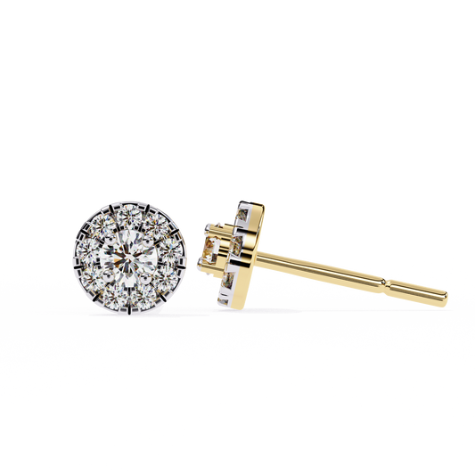 Modern Lab Grown Round Cut Diamond Earring Designs Wear Innovation For Every Look