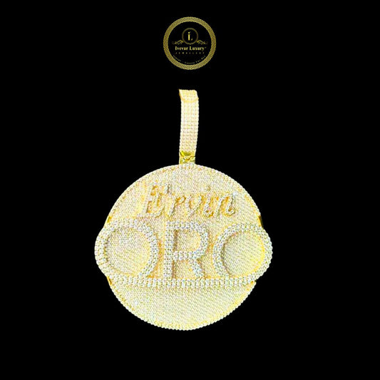 Bespoke Lab Grown Diamond Necklace Pendant by Ivevar Luxury