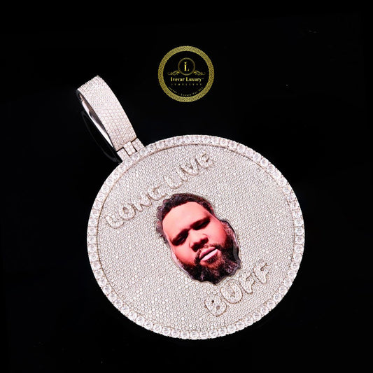 Drip Too Hard Custom Lab Diamond Pendant - Luxury Personalized Iced Out Jewelry Ivevar