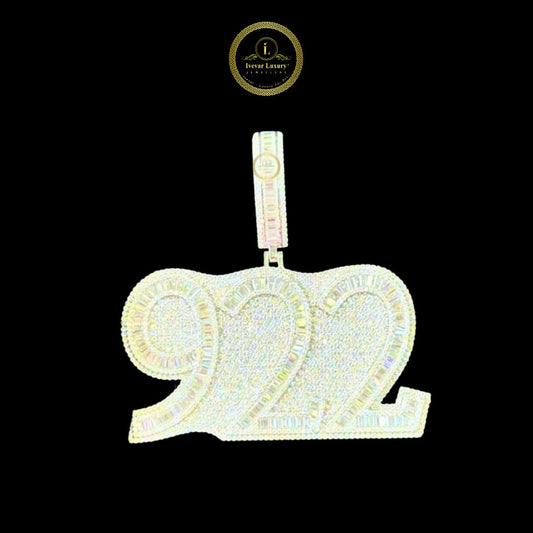 Unique Lab Grown Diamond Charm Pendant by Ivevar